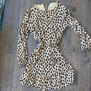 A New Day (Target) Leopard Print Dress Medium!